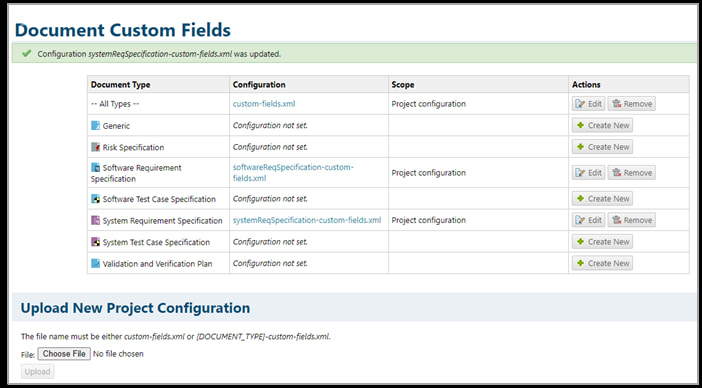 Document Custom Fields